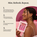 Authentic Kitsch hair and body mist trio set