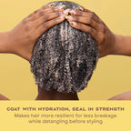 Side profile of SheaMoisture Jamaican Black Castor Oil 11.5 Ounces