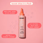 Amika Flash Instant Shine Mask bottle packaging