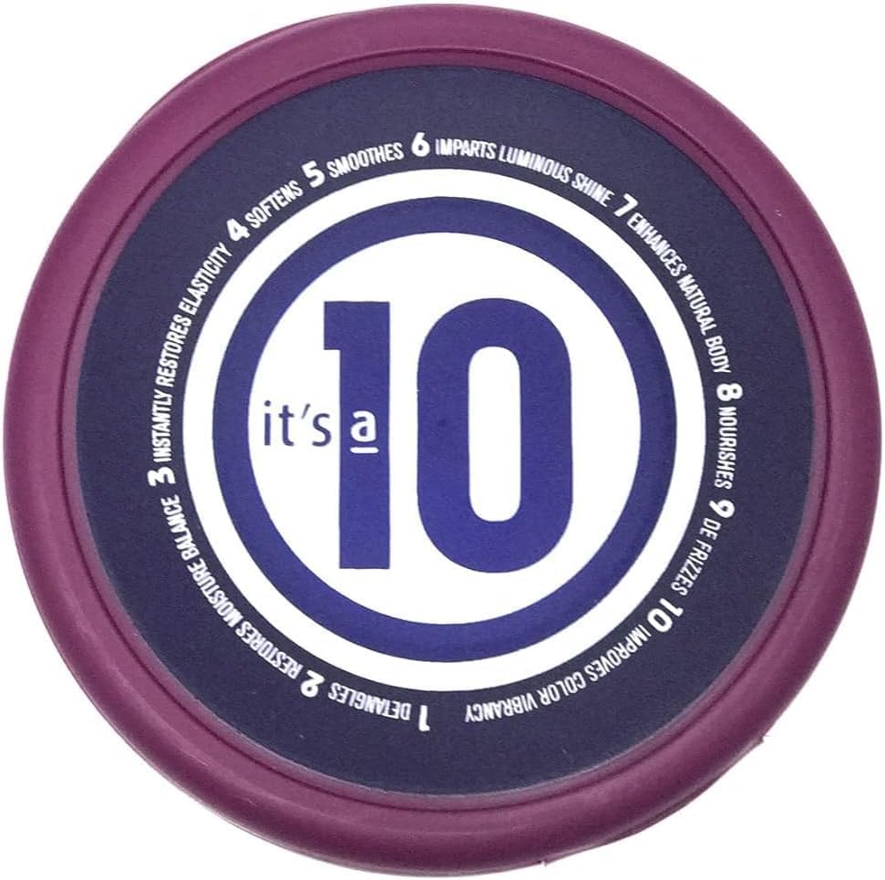 Close up of It's A 10 Miracle Hair Mask jar