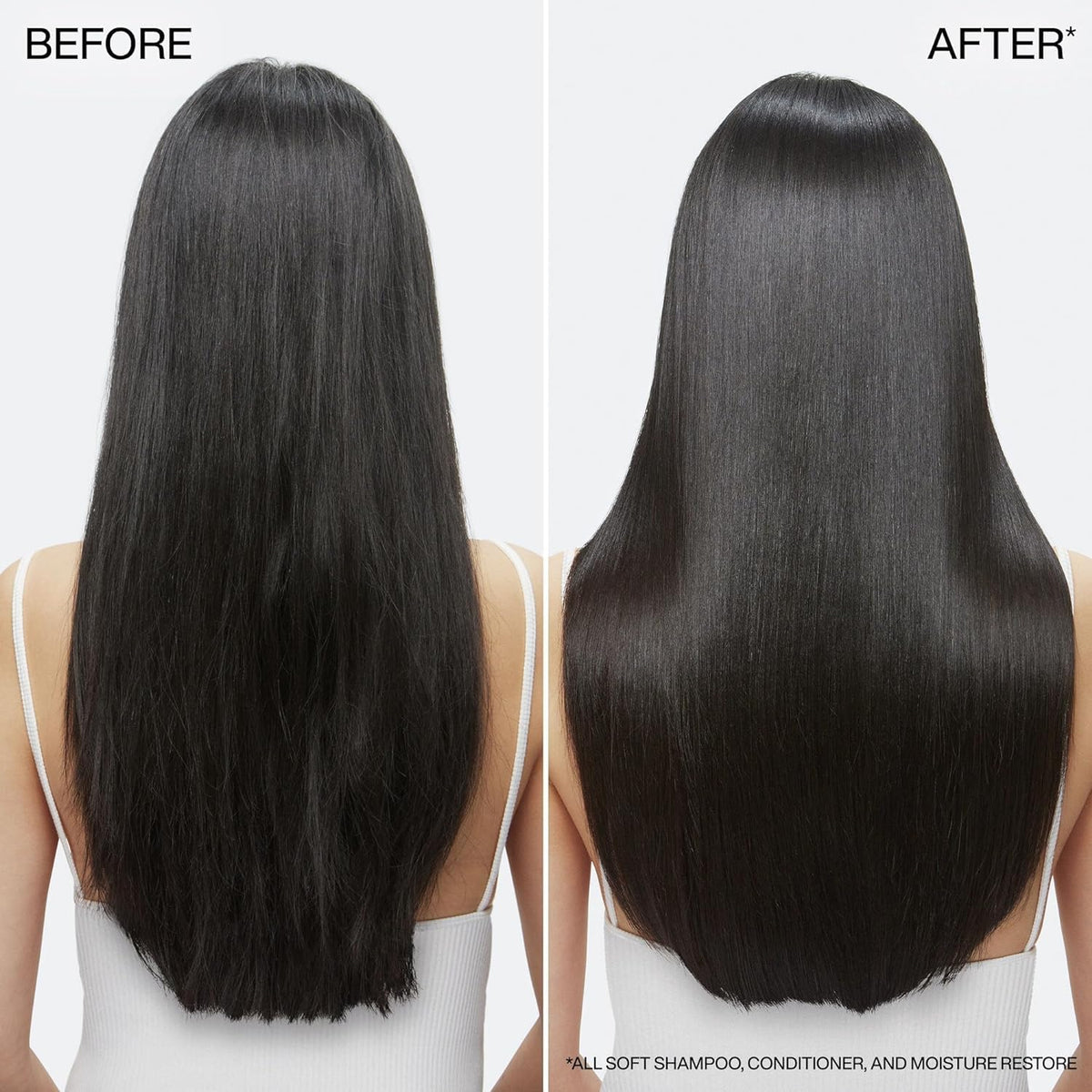 Close up of Redken All Soft Heavy Cream branding