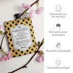 Authentic Davines hair treatment pouch from USA