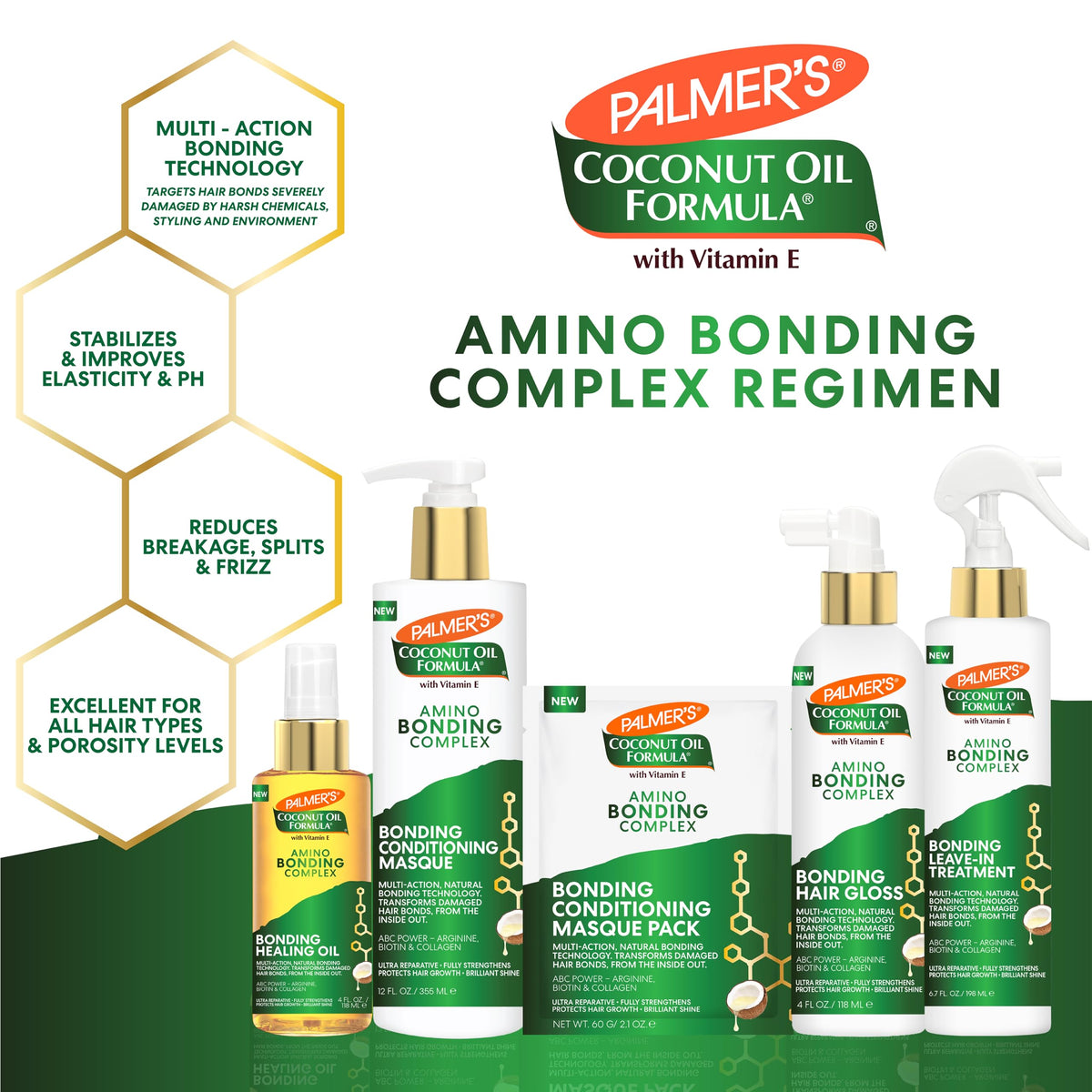 Palmer's coconut oil formula hair repair masque
