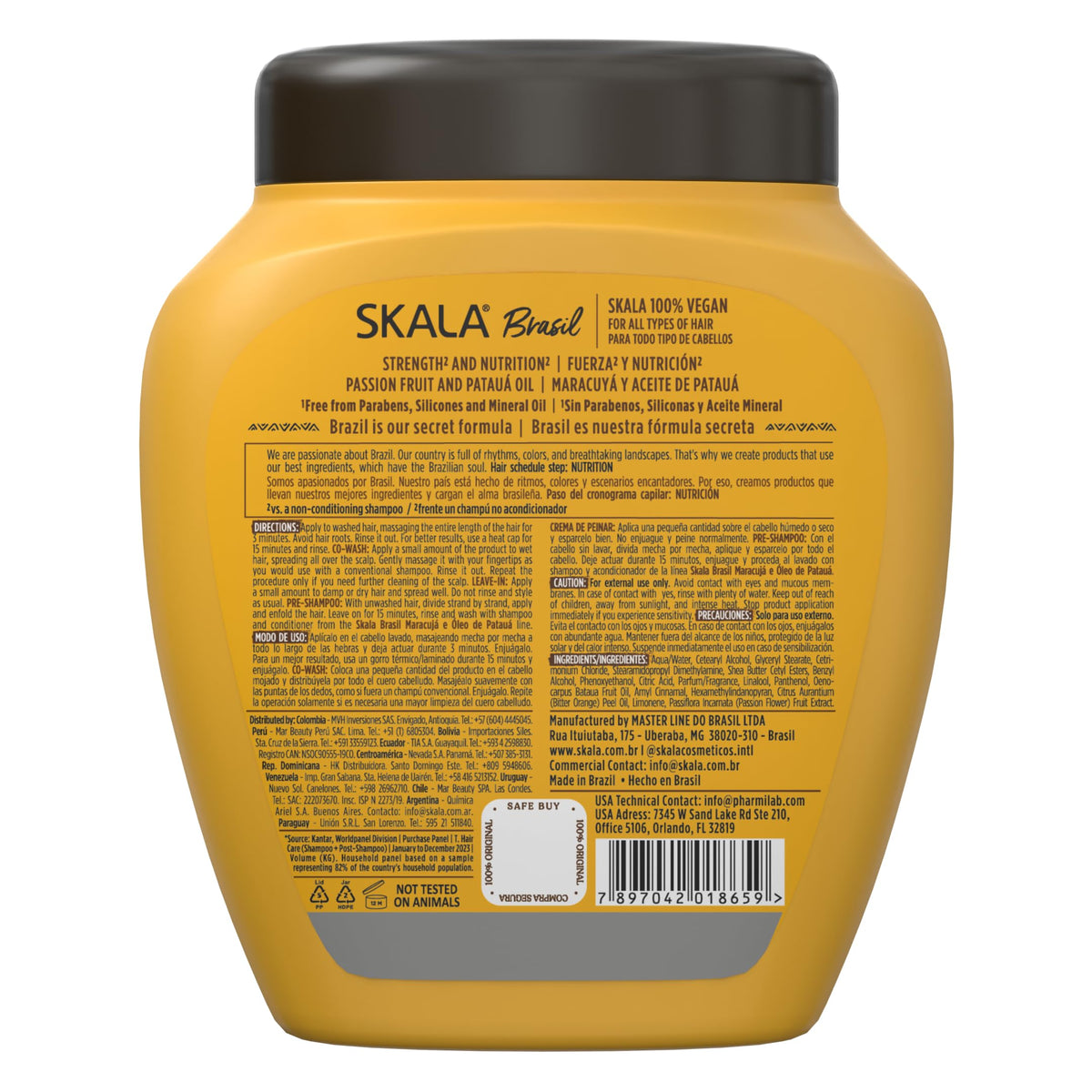 Skala 1000g treatment cream branding and packaging