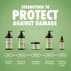 Mielle Organics hair mask texture and cream consistency