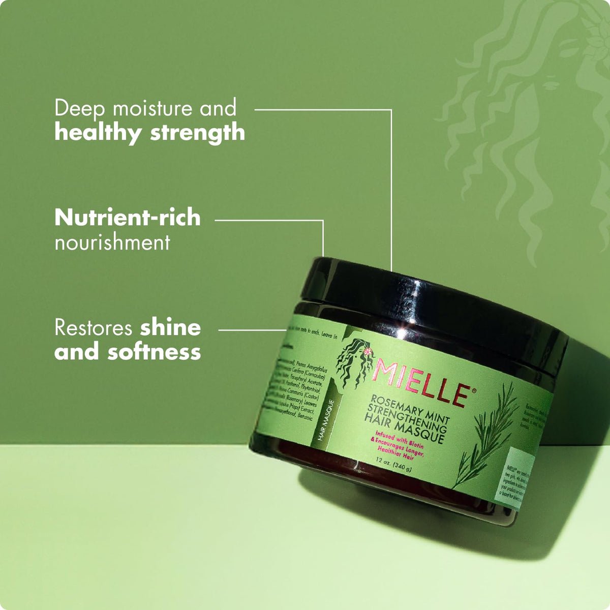 Authentic Mielle Organics hair care product imported from USA