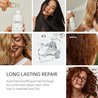 Epres shampoo and conditioner bottles for healthy hair