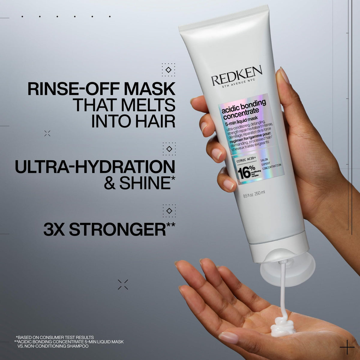 Redken Acidic Bonding Concentrate hair mask packaging details
