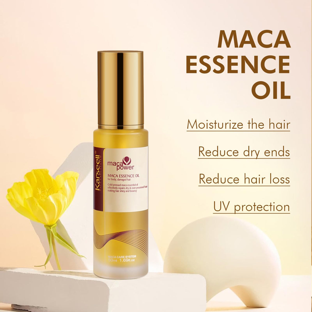 Authentic USA imported Karseell professional salon grade hair serum