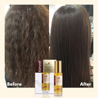 Karseell argan oil hair serum texturé demonstration for anti frizz care