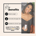 BASK & LATHER Hair Elixir 4 Fluid Ounce bottle showing application directions