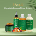 Dersie cold pressed batana oil scalp application demonstration