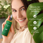 Dersie organic hair oil box packaging premium authentic import