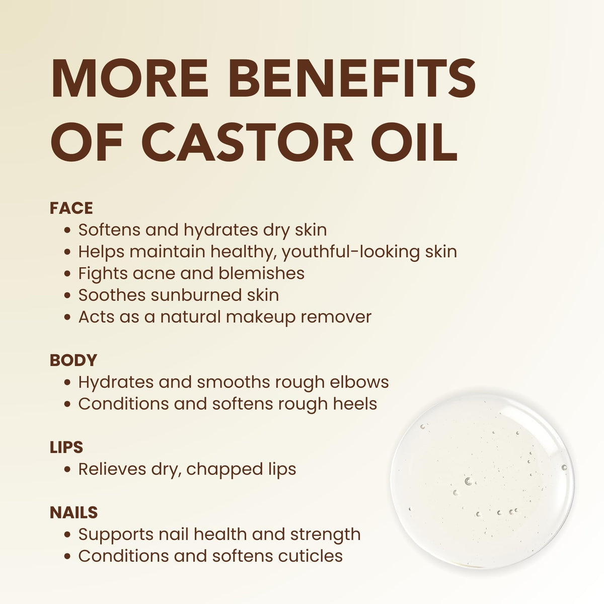 Four fluid ounce glass bottle of BodyJ4You unrefined non GMO castor oil for scalp hydration.