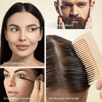 Close up view of the clear amber castor oil texture highlighting its rich unrefined purity.