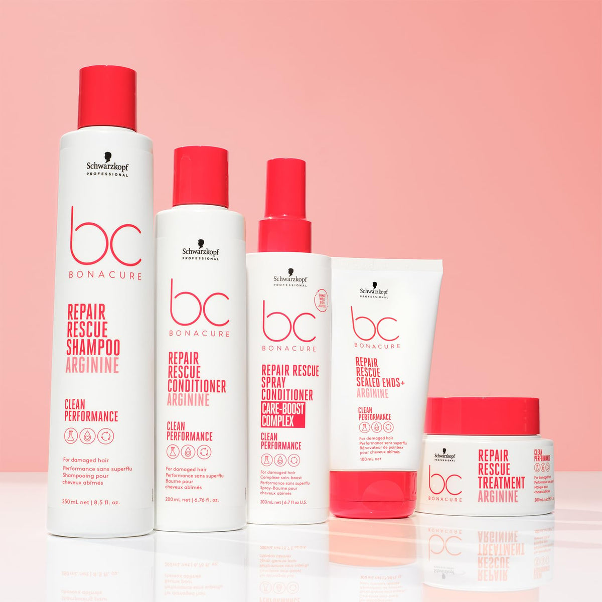 Professional hair care bottle Schwarzkopf Repair Rescue