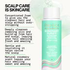 Texture shot of Pacifica Rosemary Purify Invigorating Shampoo