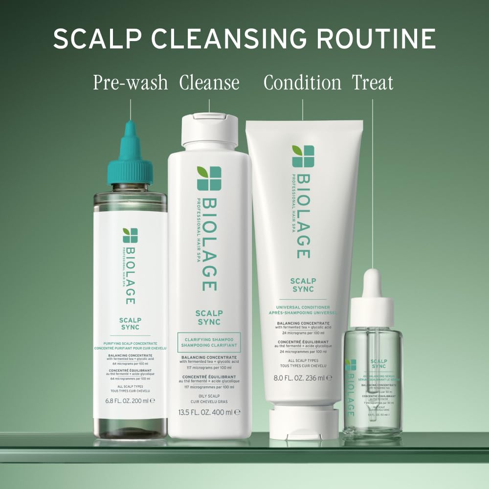 Biolage Scalp Sync 200ml bottle side profile