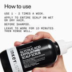 The Inkey List Glycolic Acid Exfoliating Scalp Scrub ingredient list