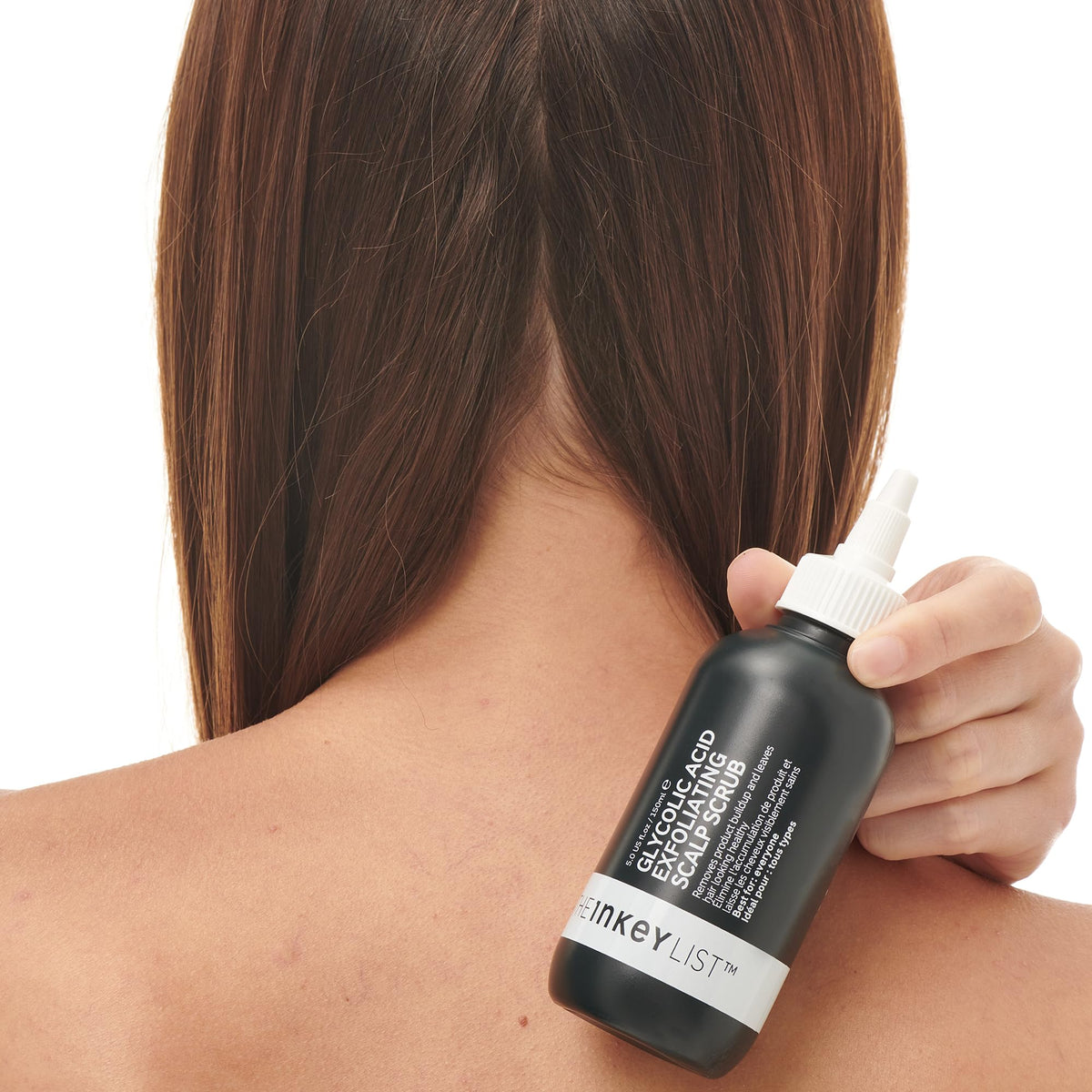 The Inkey List Glycolic Acid Exfoliating Scalp Scrub authentic USA imported packaging