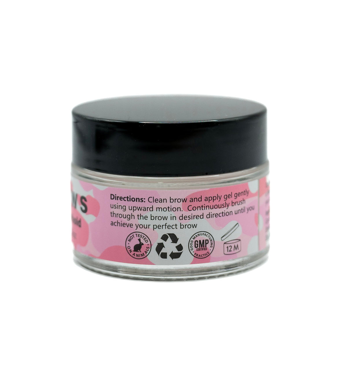 Authentic Combat Gel extreme hold brow styling product