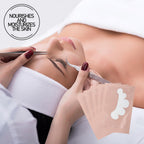 Professional lash extension tool kit with pink eye masks