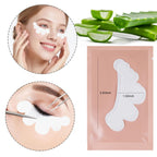 Close up of Zokoco disposable eye gel pads showing contour shape