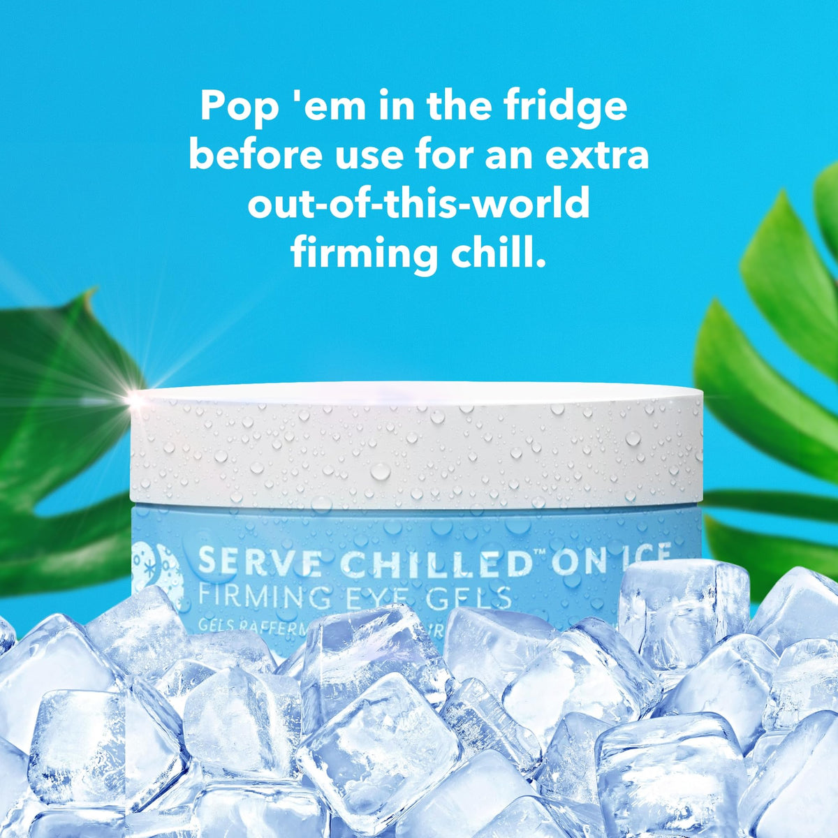 Side view of Patchology cooling eye gel packaging