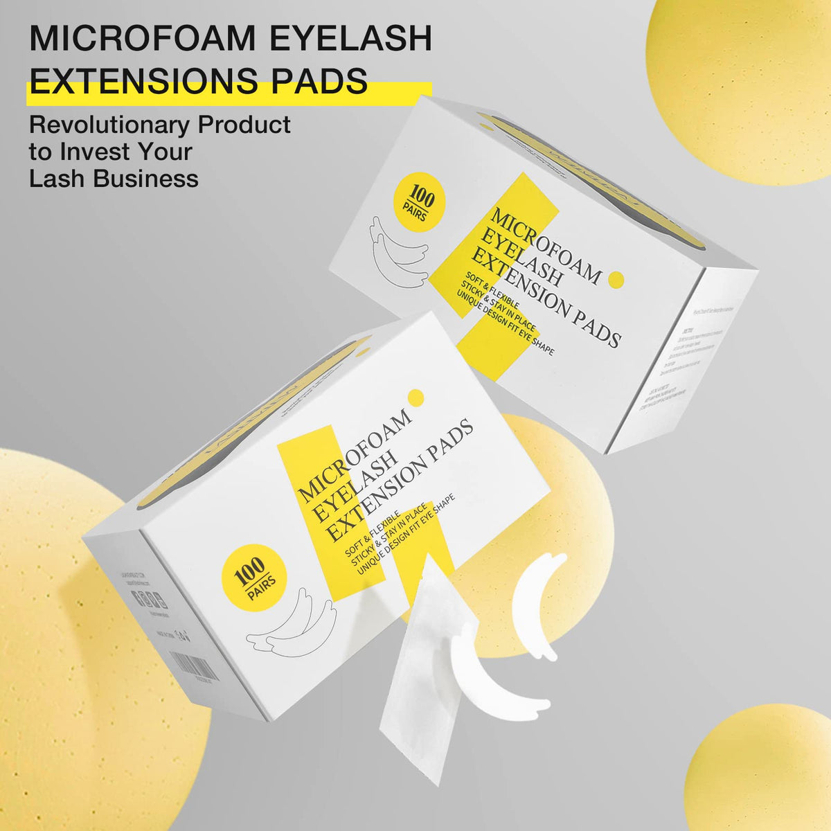 Lashview 100 pairs bulk pack for professional lash extension supplies