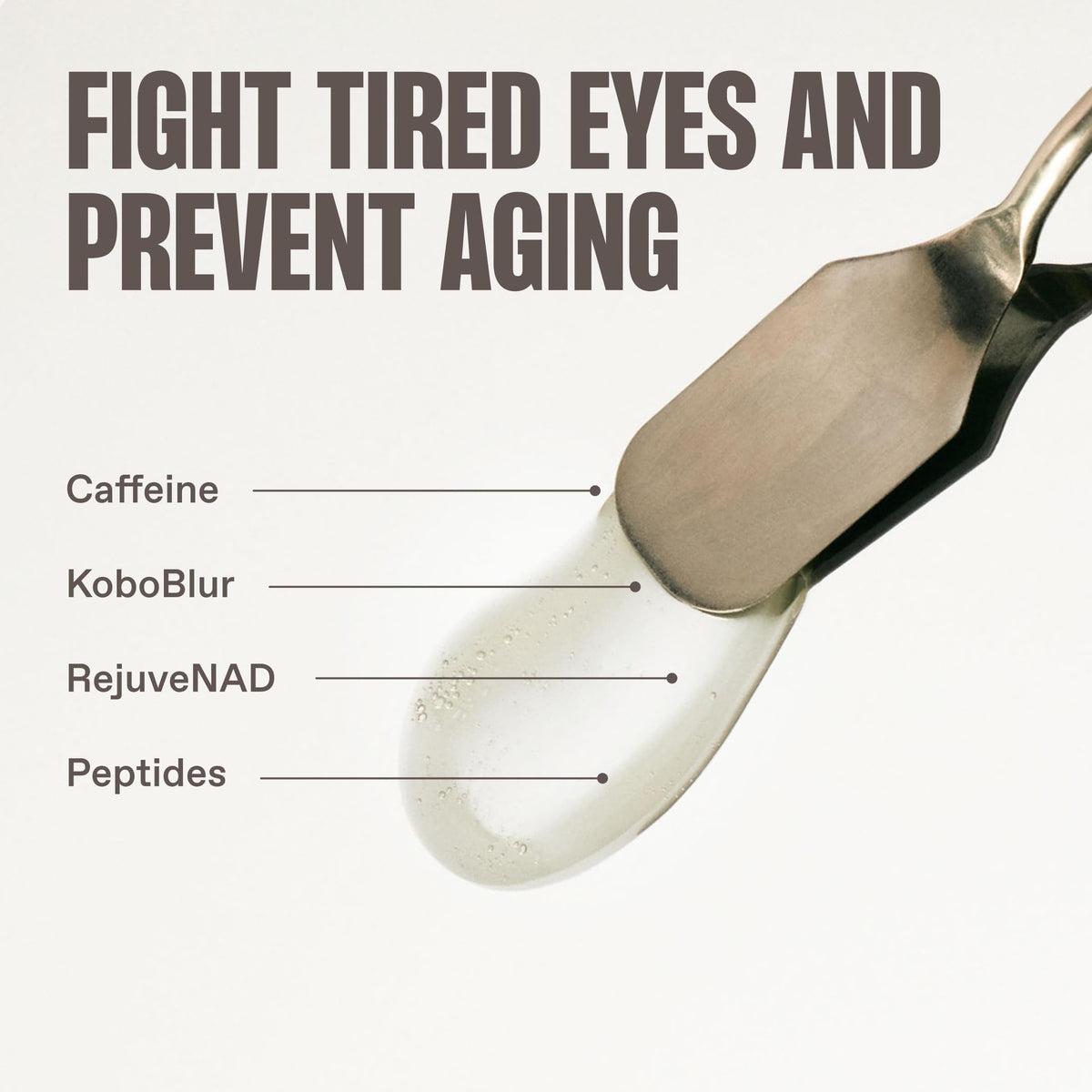 Enhanse 0.5 fluid ounce eye gel bottle