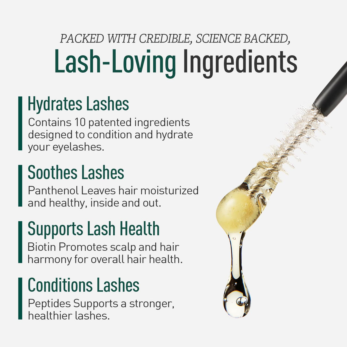 Authentic ViveLab lash serum bottle 0.35 fluid ounce