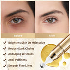Top view of Muocobu caffeine eye treatment for fine lines