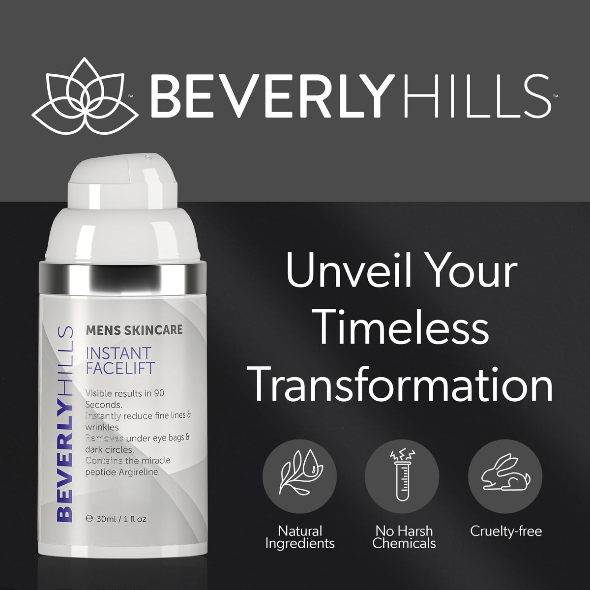 Texture of Beverly Hills Mens instant facelift serum