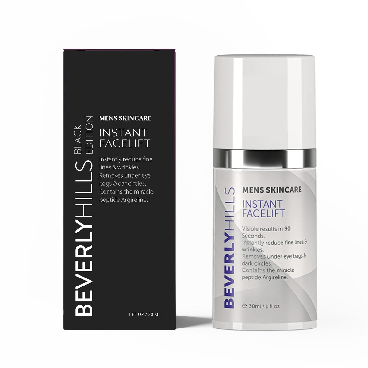 Beverly Hills Mens serum 30ml bottle for daily grooming