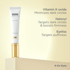 ISDIN K-Ox Eyes premium under eye cream usage