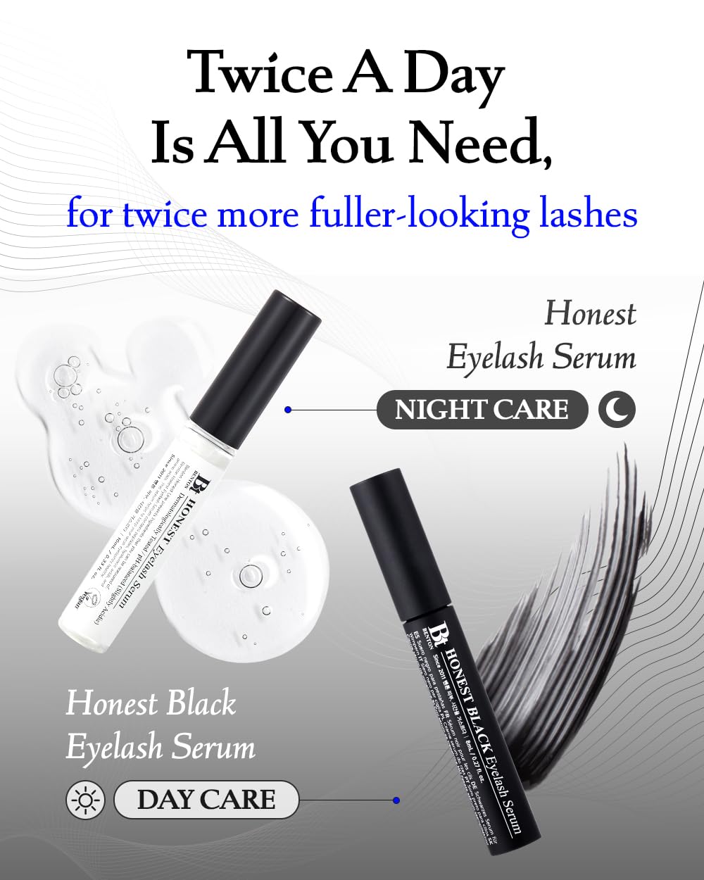 Benton Honest Eyelash Serum texture sample