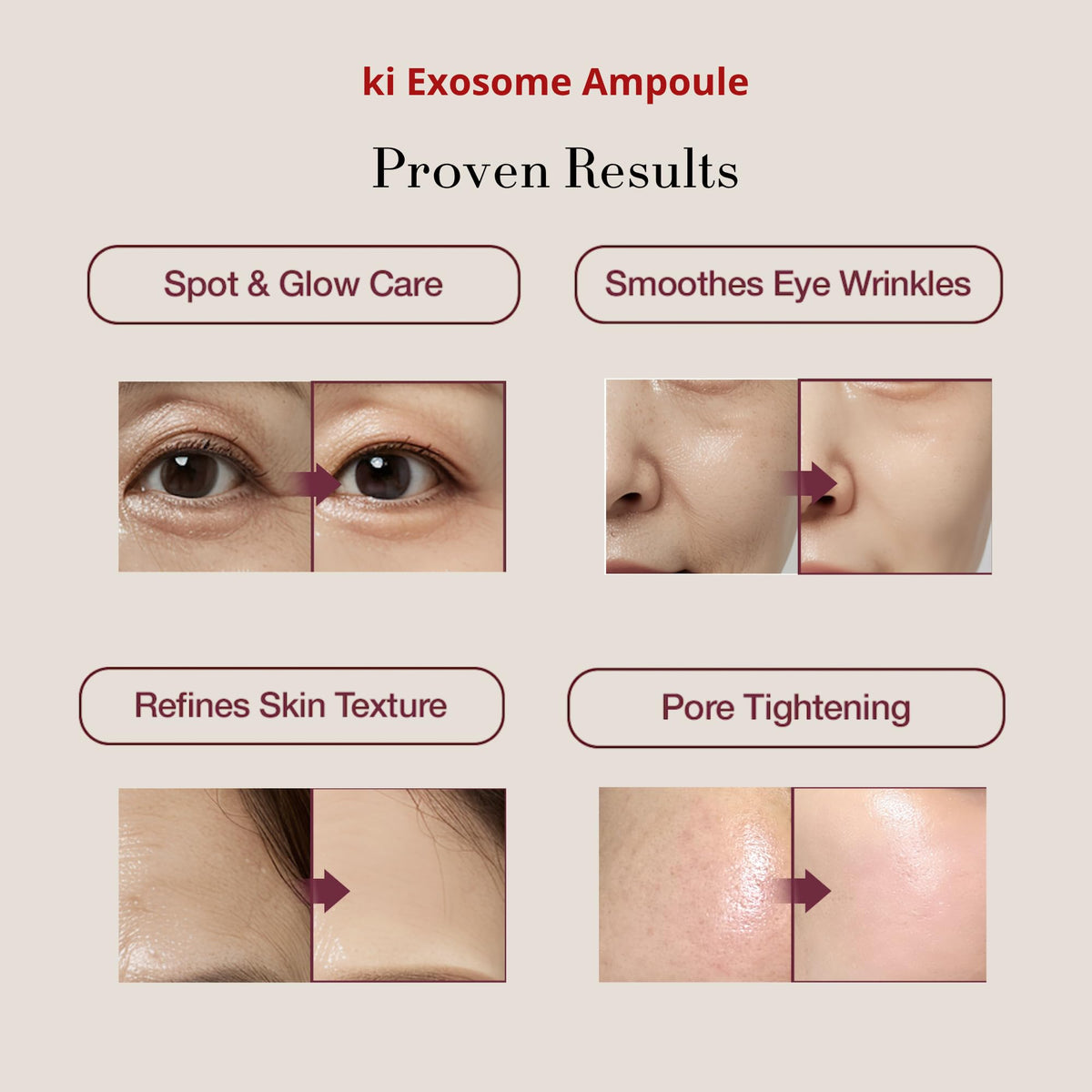 Ki Cosmetics ampoule and powder vials set