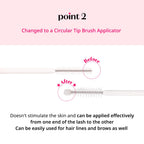 Etude My Lash Serum application on eyelashes