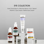 Advanced Clinicals Puffy Eye Serum box and bottle side by side
