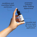 Sky Organics Castor Oil serum applicator showing dropper texture
