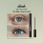 Uklash lash serum 3ml bottle application brush