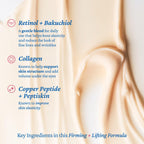 Application of Belif lifting eye gel under eye area