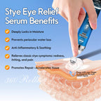 Penntr natural plant-based eye serum bottle for chalazion relief