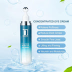 Close up of Dongyu eye serum metal roller applicator