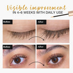Close up of Arishine eyelash serum applicator brush