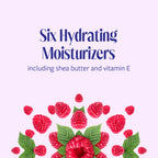 Skintimate Raspberry Rain Shave Gel packaging detail
