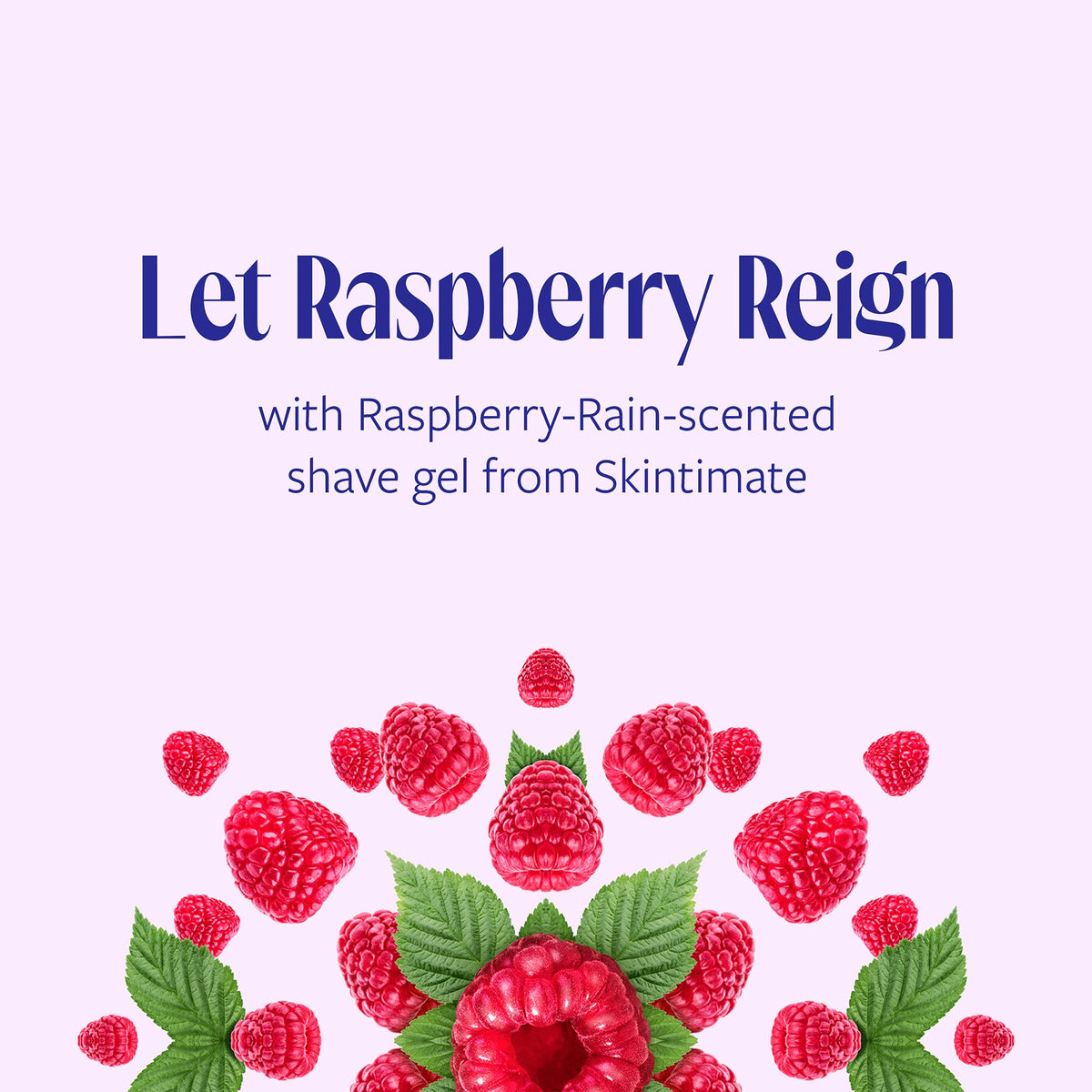Six pack of Skintimate Raspberry Rain Shave Gel