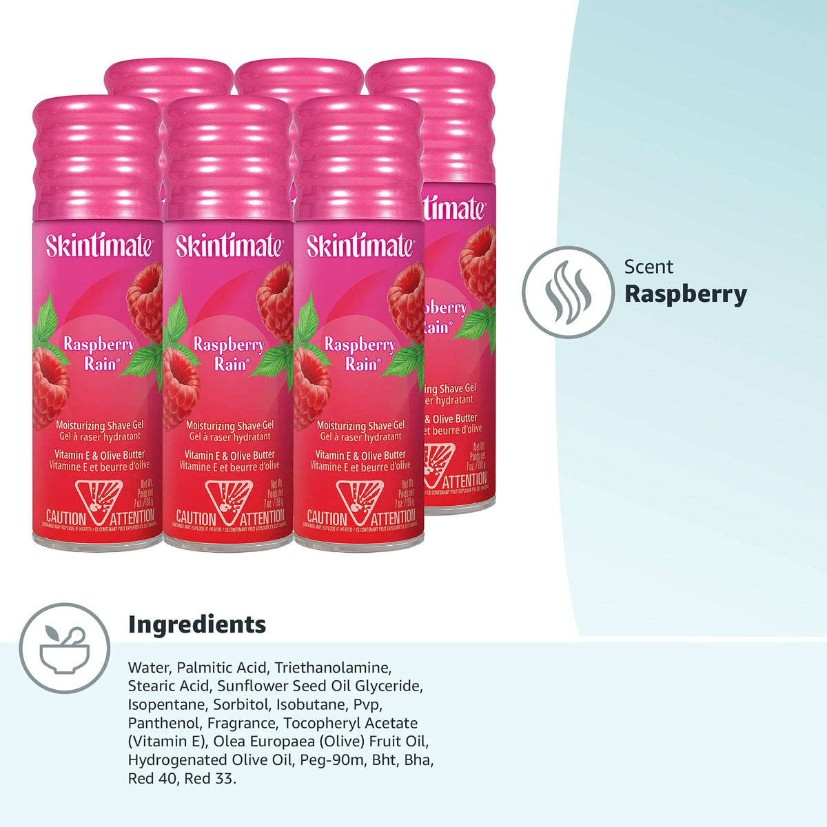 Skintimate Signature Scents Moisturizing Shave Gel bulk pack