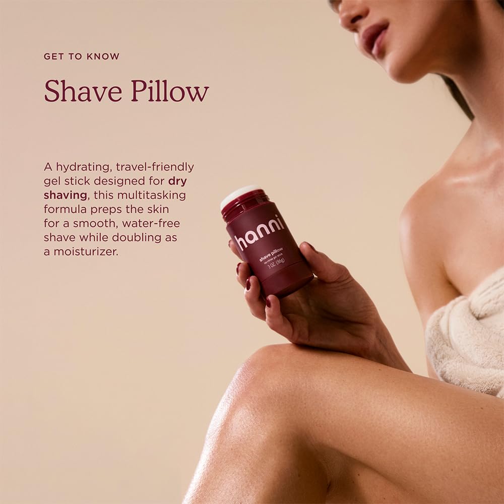 Hanni Shave Pillow gel texture close up