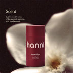 Hanni Shave Pillow application on skin